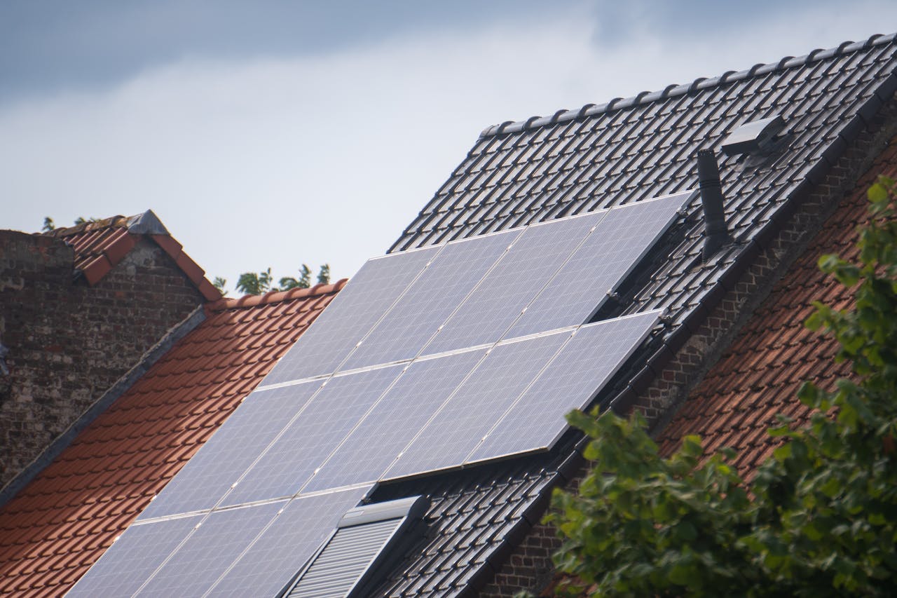 Afvaskning af solceller